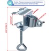 1 x Parasol Clip, Parasol Stand, Parasol Holder for Balcony