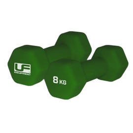 Urban Fitness Neoprene Covered Hex Dumbbells Fitness (Pair) Pink 2 x 0.5kg