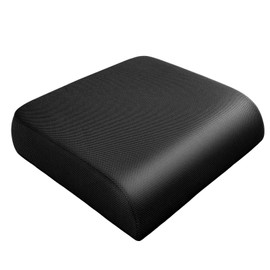 YOUFI Extra Thick Large Seat Cushion -19 X 17.5 X 4 Inch Gel Memory Foam Cushion wi...
