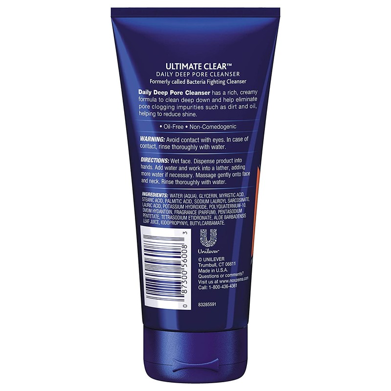 Noxzema Cleanser, Daily Deep Pore, 6 oz