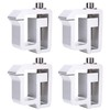 AA-Racks P-AC(4)-09 Set of 4 Aluminum C-Clamps for Non-Drilling Truck