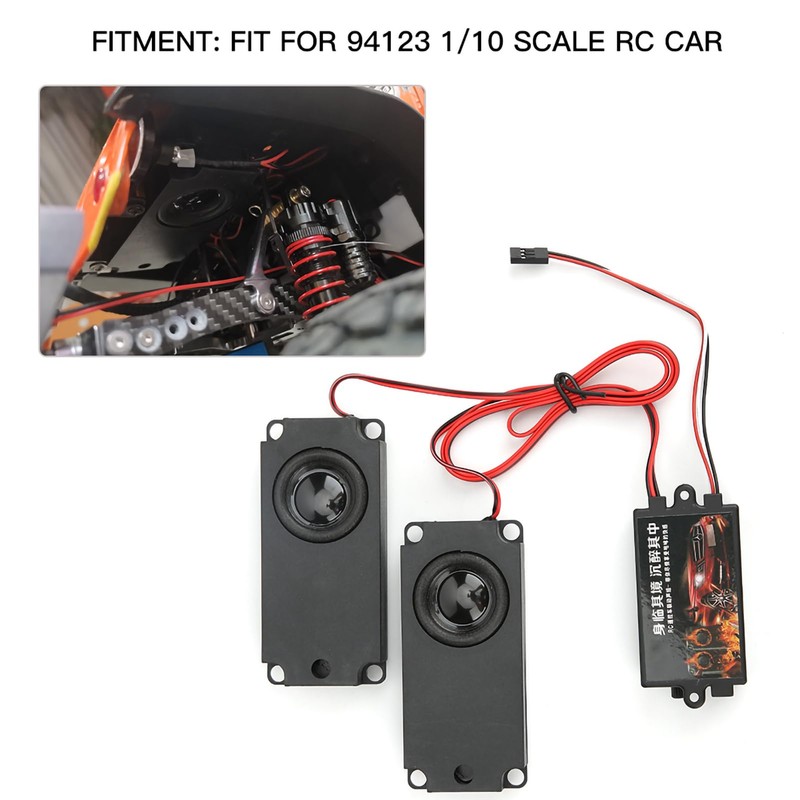 Dilwe Engine Sound Simulator System, Volume with 10 Vehicle Sound