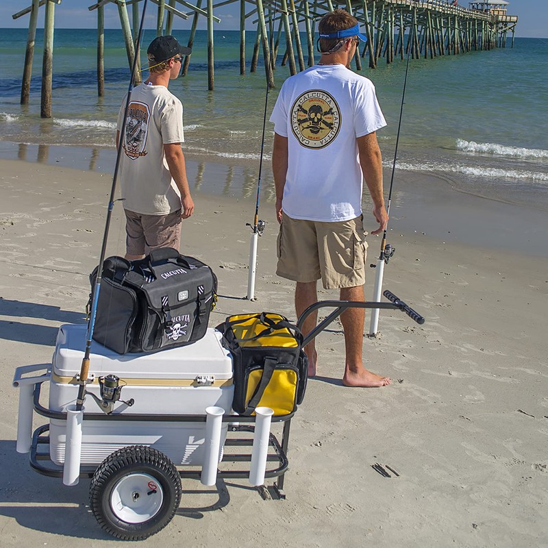 Sea Striker Deluxe Surf, Pier and Beach Cart – Outdoor