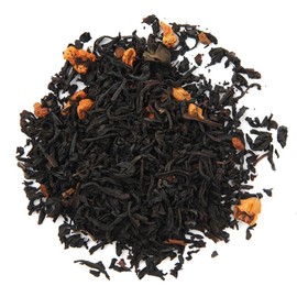 Positively Tea Company, Organic Cinnamon Apple Spice, Black Tea, Loose Leaf, 1 Pound Bag