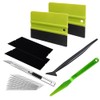 Vehicle Vinyl Wrap Window Tint Film Tool Kit Include 4