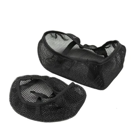 MASO Motorcycle Seat Cover,Black 3D Mesh Fabric Motorcycle Seat Pad Compatible with Honda CRF1100L Africa Twin Compatible with Honda CRF1100L Adventure Sports