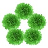 MECCANIXITY 5Pcs Paper Pom Poms, 6 Inch Paper Flowers Tissue