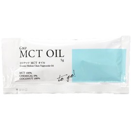 MCT Oil (0.2 oz (5 g) x 90 Packets / Individual Packaging / Flat Craft / 100% Coconut Derived / 100% Medium Chain Fatty Acids