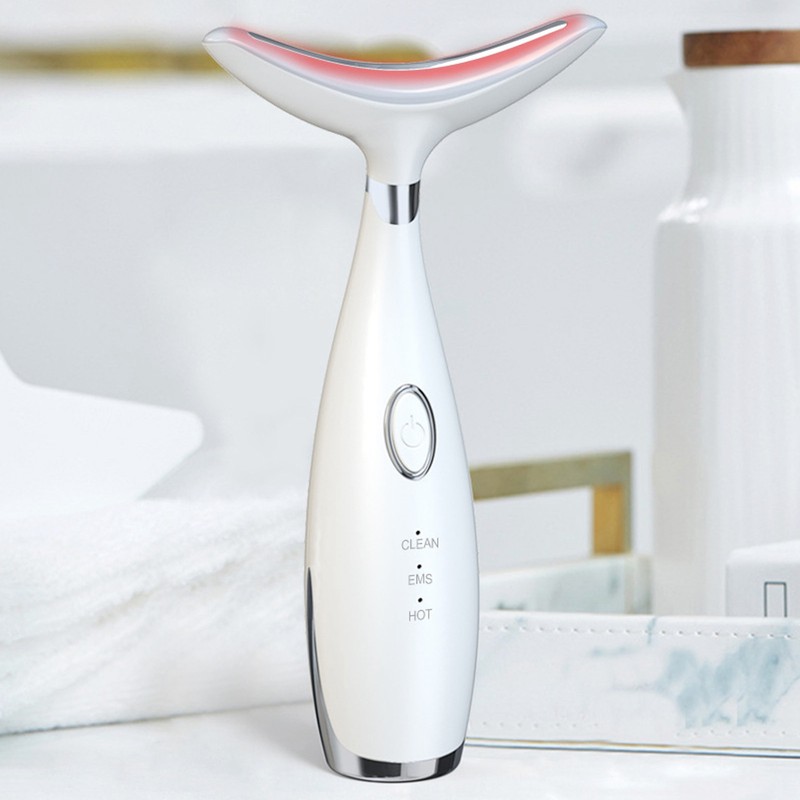 Neck Firming Massager Wrinkle Removal Constant Temperature Microcurrent Neck Skin