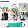 Convenient Travel Coat Fastener Belt Elastic Velcro Jacket Gripper with