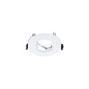 Integral EvoFire Fire Rated Downlight GU10 Matt White (4 Pack)