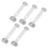 Child Safety Cabinet Proofing Double Lock Adjustable Strong Adhesive Baby
