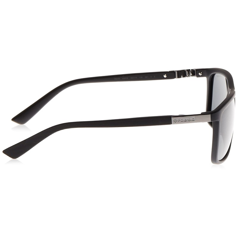 Polaroid men's P8346 Rectangular Sunglasses