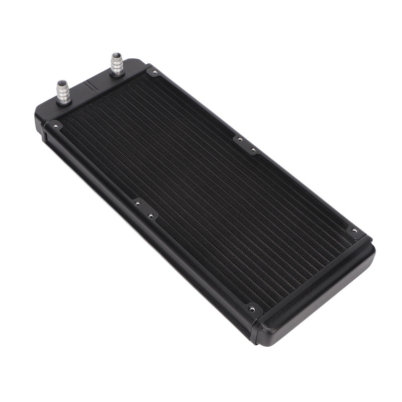 Water Cooling Radiator Frosted 18 Pipes Metal Heat Exchanger Radiator