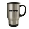 Bonsai Whisperer - 14oz Stainless Steel Travel Mug, Silver