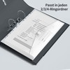 Pack of 24 A4 Document Folders, Expandable View Pocket with