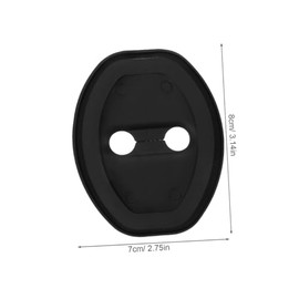 8piezas Protectores de Silicona para Pestillos de Puertas de Carro con Amortiguadores de Choque Cubiertas Gruesas Resistentes para Proteger Cierre y Evitar Daños Fácil Instalación
