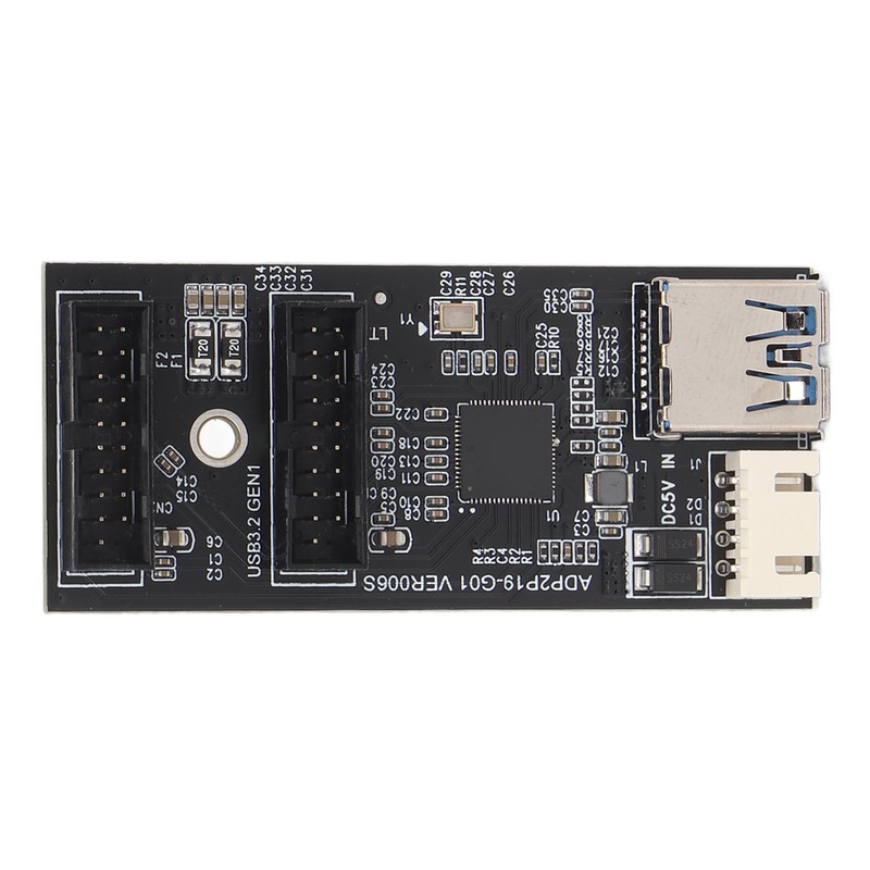 USB3.2 GEN1 Adapter Card 5Gbps Transmission Stable Widely Compatible 19PIN