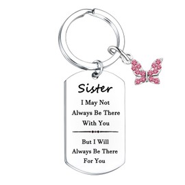 Nfyxcaz Sister Gifts from Sisters Brothers Gift for Sister Big Little Sister Gifts Birthday Gifts Ideas for Sister Friend Friendship Gifts Keychain