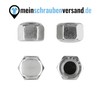 meinschraubenversand.de - Hexagonal Cap Nuts M16 Pack of 10 DIN