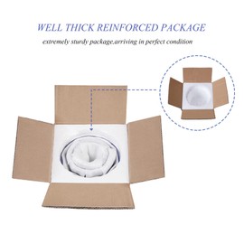 HakkaGirl Blue and White Porcelain, Flower Pots, Decorative Plant Pots for Indoor -Set of 3