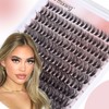 Eyelash Extensions Set, Artificial Eyelashes, Natural DIY Eyelash Extension Cluster
