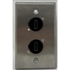 2 Port HDMI D Series Heavy Duty Pass Through Solderless