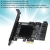 PCI E to SATA3.0 Expansion Card 8 Ports Adapter Riser