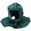 Sand Blasting Hood Cap Canvas Shawl Sandblaster Protective Face Cover