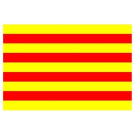 Catalonia Flag (Spain) 5Ft x 3FT by Klicnow