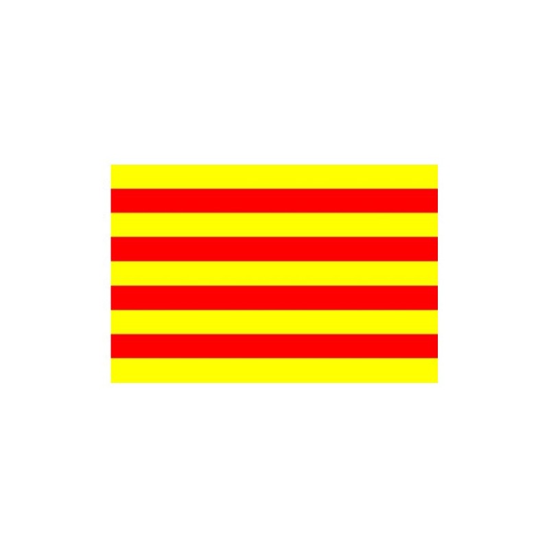 Catalonia Flag (Spain) 5Ft x 3FT by Klicnow