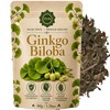 Premium Ginkgo Biloba Leaves 50 g | 100% Pure, Raw,