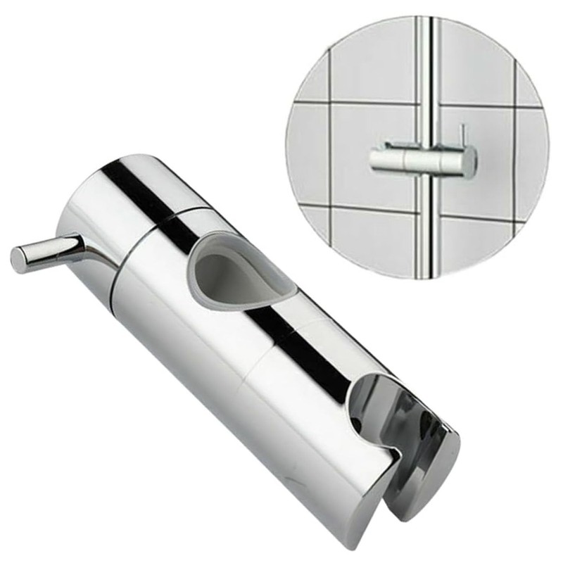 Adjustable Shower Head Holder for 25mm Slide Bar Rail, Replacement