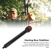 Archery Bow Stabilizer Shock Absorbing Carbon Fiber Rubber Bow Balance