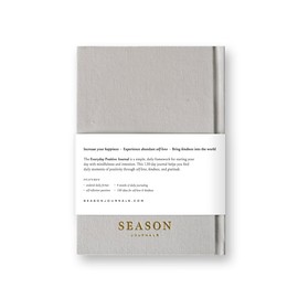 Everyday Positive Journal | Daily Mindfulness Journal for Happiness, Self-Love, Kindness & Gratitude | 120 Day Undated Planner Journal for Women & Men | Simple Guided Journal for Mornings