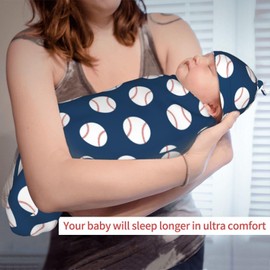 Baseball Newborn Swaddle Blanket Baby Stuff Baby Swaddling Blanket with Beanie Set Soft Sleeping Sack for Unisex Girls Boys