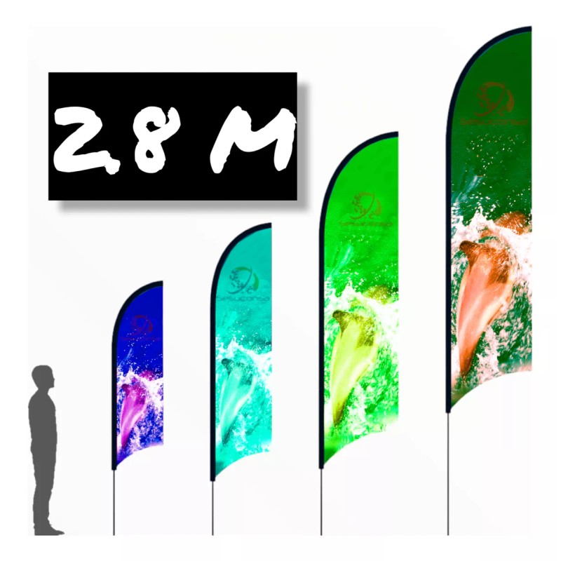 Sesuconsa by Proveer de Mexico Asta De Bandera 2.8m +