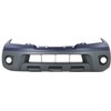 Evan-Fischer Front Bumper Cover Compatible with 2009-2018 Nissan Frontier Primed