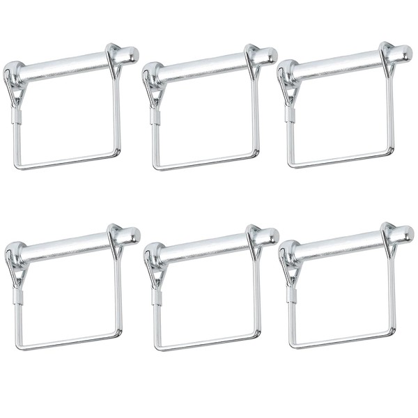 Rectangle Cotter Pins, Pack of 6, 4.5 x 50 mm,