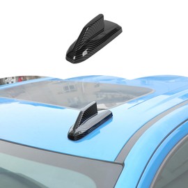 RT-TCZ Roof Antenna Cover Trim Decoration Exterior Accessories for Chevy Silverado/Suburban/Tahoe 2019-2024,for GMC Yukon/Sierra 2019-2024,Black Carbon Fiber