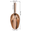 Ice Scooper Stainless Steel U Shaped Sturdy Food Grade Ice