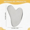 Gua Sha, Herramienta de Masaje de Acero Inoxidable Guasha, Herramienta
