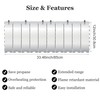 Patio Heater Reflector Shield, Upgraded 12" Height Heat Focusing Reflector