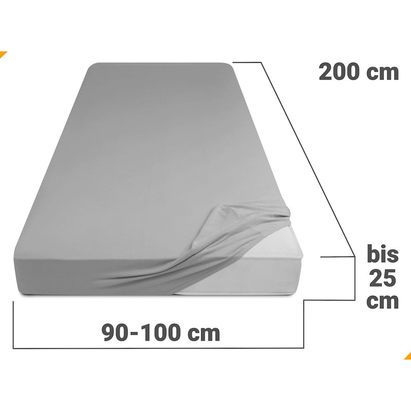 Classic Jersey Fitted Sheet Available In 34 Colours and 6