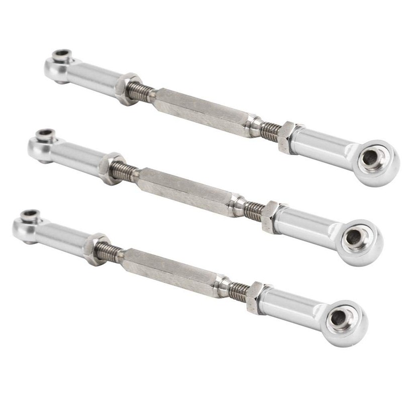 RC Car Push Rod, 88mm Aluminum Alloy Adjustable Push Rods