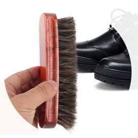 Horsehair Shoe Brush for Polishing Shoe Shine