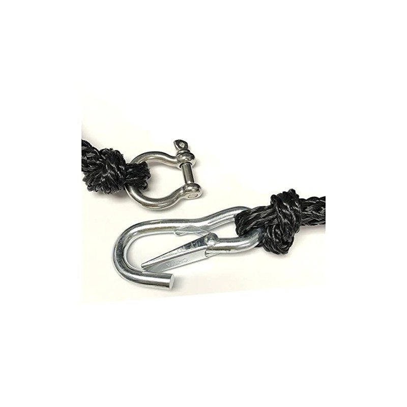 Gen3 Marine Bungee Black Boat Anchor Line (14' - 50')