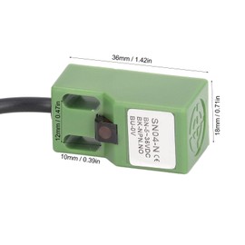 Inductive Proximity Lever Limit Switch, Inductive Proximity Switch Sensor, NPN Proximity Sensor, Micro Limit Switch, Hub Detection Limit 4 mm, Detection 5-36 VDC