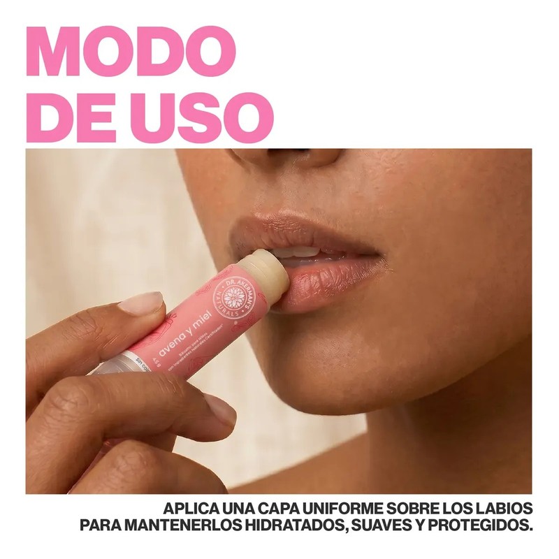5 Pack Bálsamo Labial Dr. Akermans Frutas 4.5g Natural