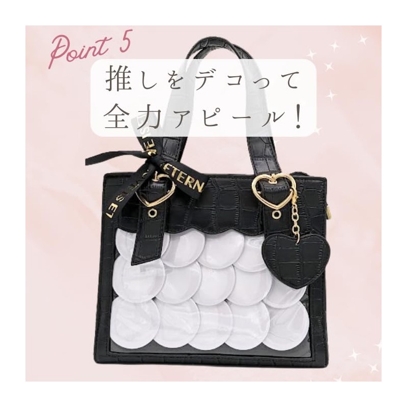 HALGIO Pain Bag, Small Size, Cute, Mini 2-Way Tote Bag,